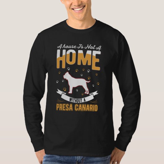 Presa Canario Home Dogo Canario T-Shirt (Vorderseite)