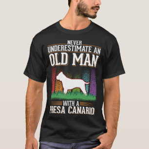 Presa Canario Old Man Dogo Canario T-Shirt