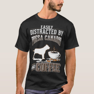 Presa Canario und Coffee Dogo Canario T-Shirt