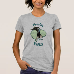 Presby Emuslogoschwarz-Kontur T-Shirt