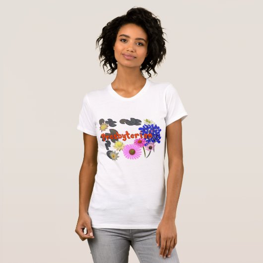 Presbyterian (Multi-Blume) T-Shirt (Vorne ganz)