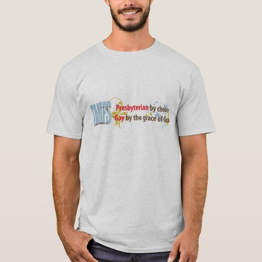 Presbyterianer durch Wahl mit Logo T-Shirt (Vorderseite)
