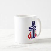 Presbyterianisches Symbol Kaffeetasse (VorderseiteRechts)