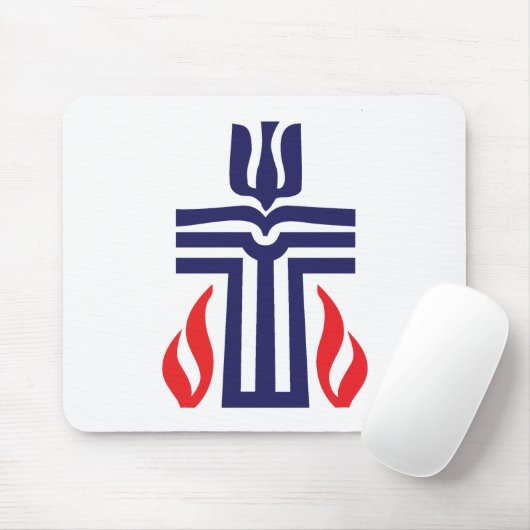 Presbyterianisches Symbol Mousepad (Mit Mouse)