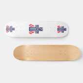 Presbyterianisches Symbol Skateboard (Horizontal)