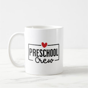 Preschool Crew Preschool Squad Kaffeetasse