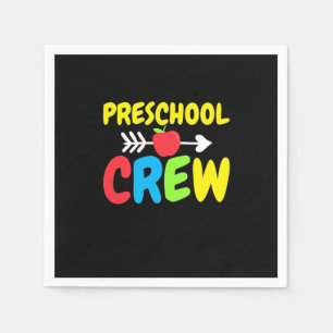 Preschool Crew Teacher Serviette