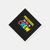 Preschool Crew Teacher Serviette (Ecke)