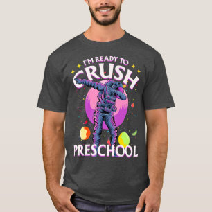 Preschool Dabbing Astronaut zurück zur Schule Im l T-Shirt
