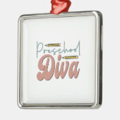 Preschool Diva Ornament Aus Metall (Links)