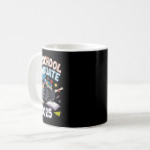 Preschool Graduation 2025 Monster Truck Graduate Kaffeetasse (Vorderseite Links)
