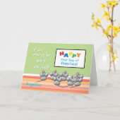 Preschool Happy First Day Mäuse und SMART Board Karte (Gelbe Blume)