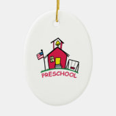 PRESCHOOL KERAMIK ORNAMENT (Vorne)