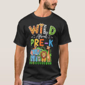 Preschool-Lehrerin kids Back to School Wild T-Shirt (Vorderseite)
