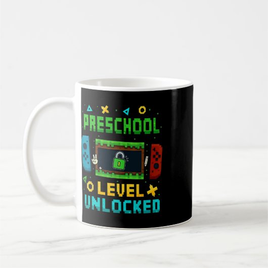 Preschool Level Unlocked Ck To School Pixel Art Ga Kaffeetasse (Links)
