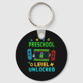 Preschool Level Unlocked Ck To School Pixel Art Ga Schlüsselanhänger (Vorderseite)