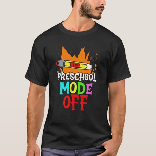 Preschool Mode Off Pre School Graduate Graduates G T-Shirt (Vorderseite)