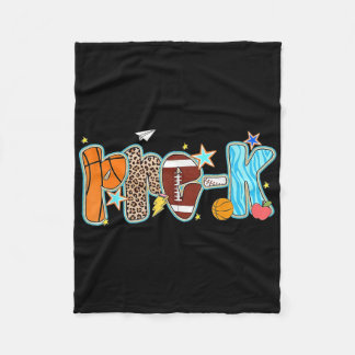 Preschool Pre-k Boy Baseball Basketball Football S Fleecedecke