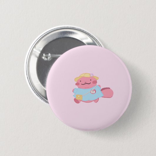 Preschool Salamander Button (Vorne & Hinten)