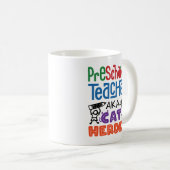 Preschool Teacher alias Cat Herder Kaffeetasse (VorderseiteRechts)