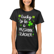 Preschool Teacher Shirt St Patricks Day Teacher Sh