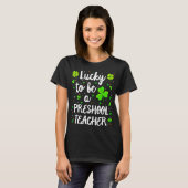 Preschool Teacher Shirt St Patricks Day Teacher Sh (Vorne ganz)