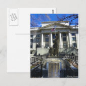 Prescott, Arizona Court House Postkarte (Vorne/Hinten)