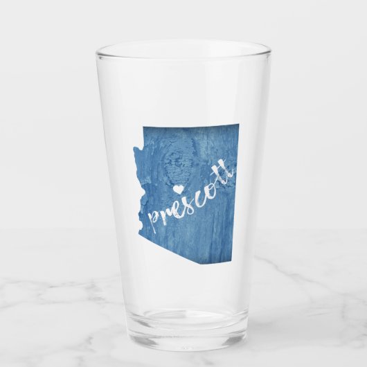 Prescott Arizona Holzkörner Glas (Vorderseite)