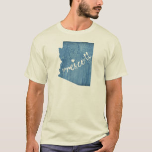 Prescott Arizona Holzkörner T-Shirt