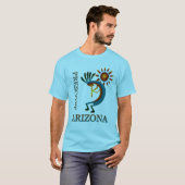 Prescott Arizona Kokopelli mit Sun Gold T-Shirt (Vorne ganz)