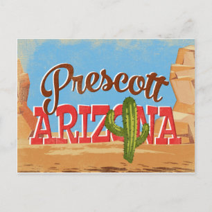 Prescott Arizona Postkarte