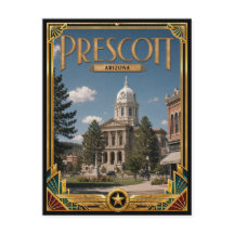 Prescott Arizona Vintage Art Deco Golden Age