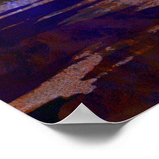 ‚Prescott AZ Sehenswürdigkeit‘ Poster (Ecke)