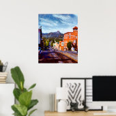 ‚Prescott AZ Sehenswürdigkeit‘ Poster (Heimbüro)