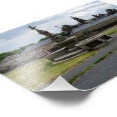 Prescott Fountain, Halifax Fotodruck (Ecke)