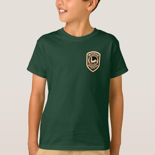 Prescott Junior Ranger Abzeichen Shirt (Vorderseite)
