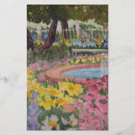 Prescott Park Garden Poppies Portsmouth NH Briefpapier