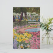 Prescott Park Garden Poppies Portsmouth NH Briefpapier (Stehend Vorderseite)