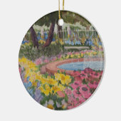 Prescott Park Garden Poppies Portsmouth NH Keramikornament (Links)