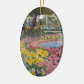 Prescott Park Garden Poppies Portsmouth NH Keramikornament (Links)