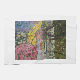 Prescott Park Garden Poppies Portsmouth NH Küchentuch