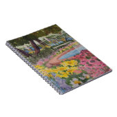 Prescott Park Garden Poppies Portsmouth NH Notizblock (Rechte Seite)