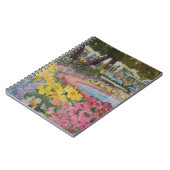 Prescott Park Garden Poppies Portsmouth NH Notizblock (Linke Seite)