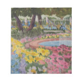 Prescott Park Garden Poppies Portsmouth NH Notizblock (Vorderseite)