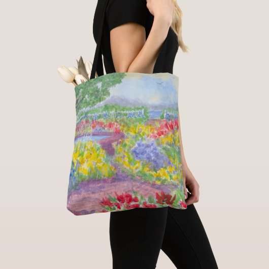 Prescott Park Garden Portsmouth NH Tote Bag Tasche (Von Nahem)