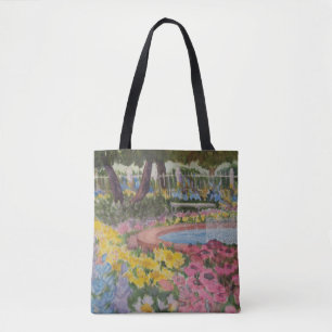 Prescott Park Portsmouth NH Watercolor Tote Bag Tasche