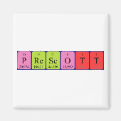 Prescott-Periodenmagnet Magnet (Vorne)