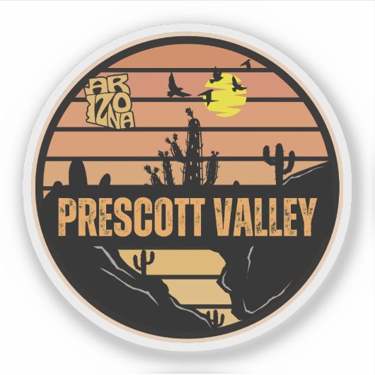 Prescott Valley, Arizona Aufkleber (Vorderseite)