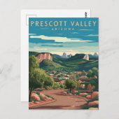 Prescott Valley, Arizona Postkarte (Vorne/Hinten)