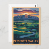 Prescott Valley, Arizona Postkarte (Vorne/Hinten)